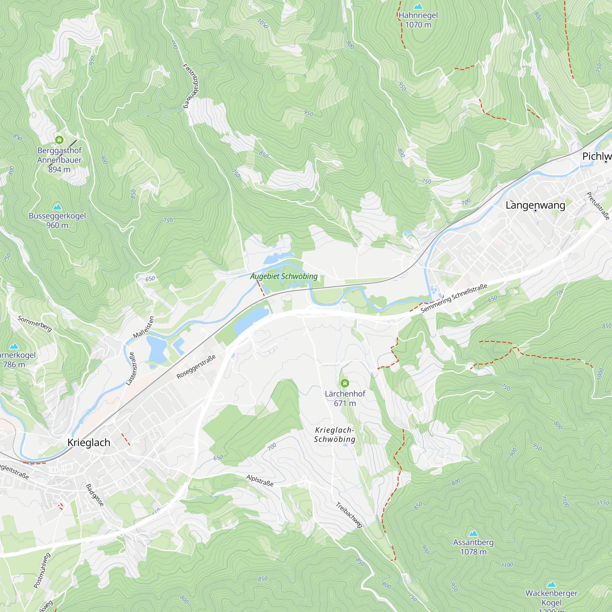 Schwöbing map