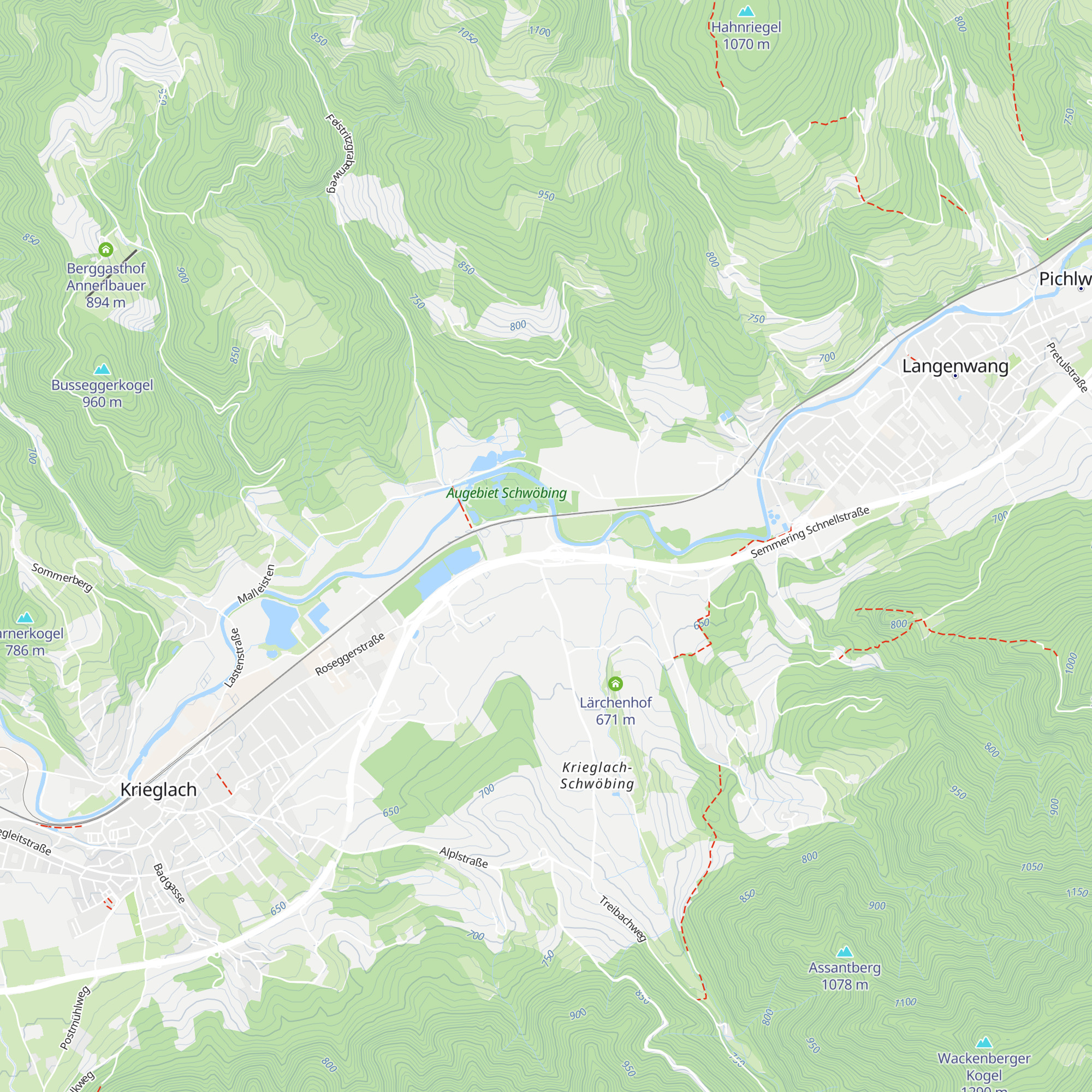 Schwöbing map