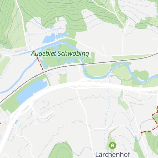Map of Schwöbing