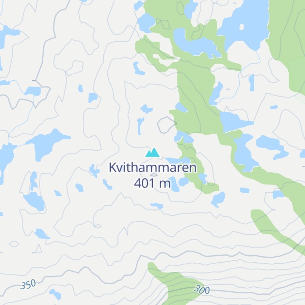 Map of Kvithammaren