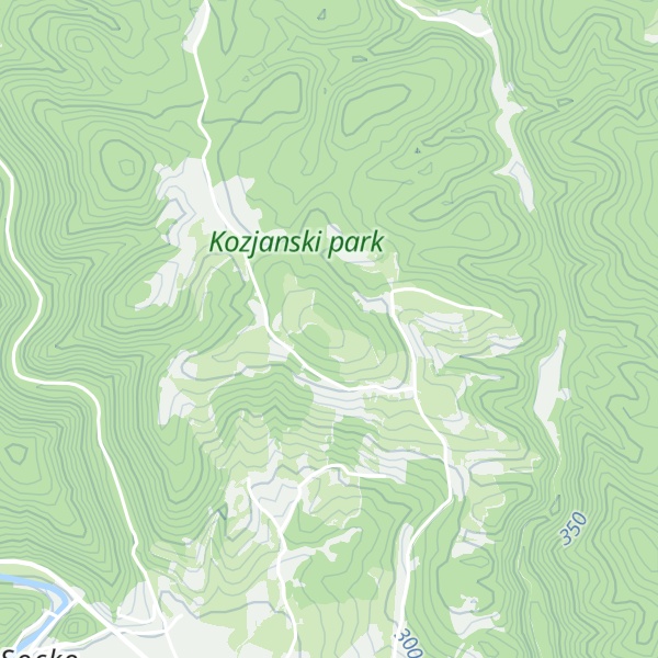 Map of Hribar