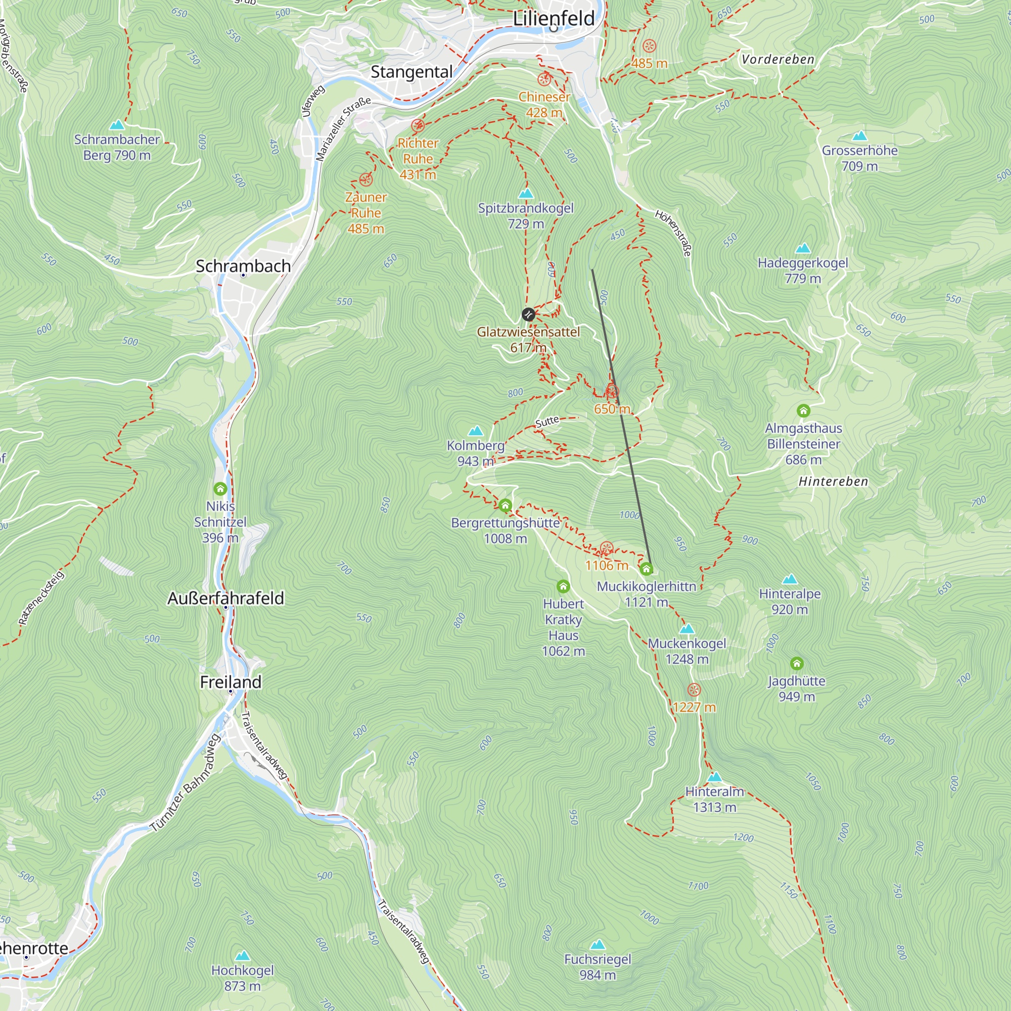Bergrettungshütte map