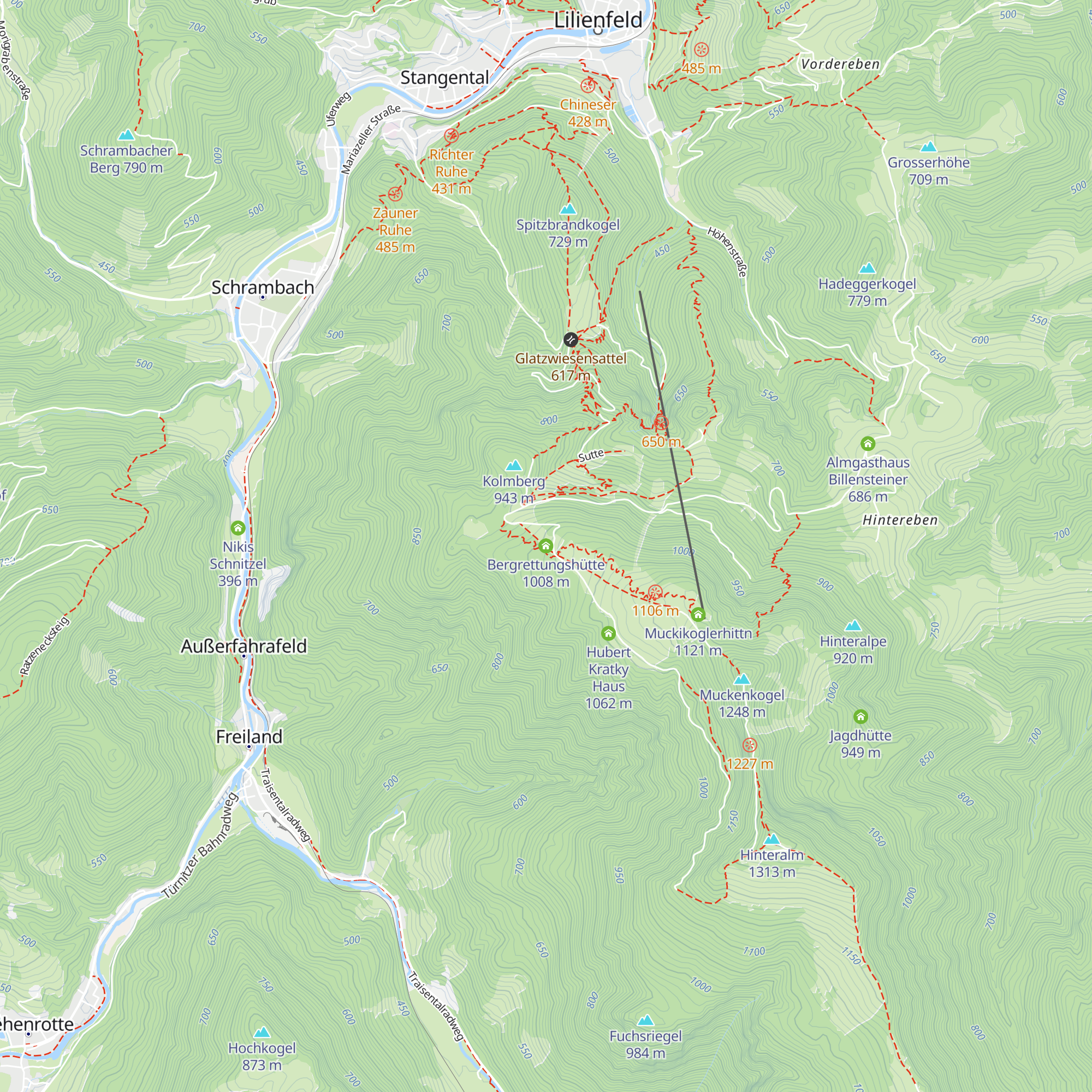 Bergrettungshütte map