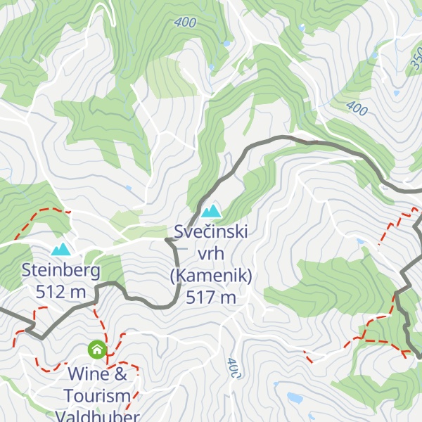 Map of Svečinski vrh (Kamenik)