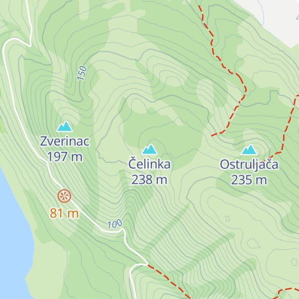 Map of Čelinka