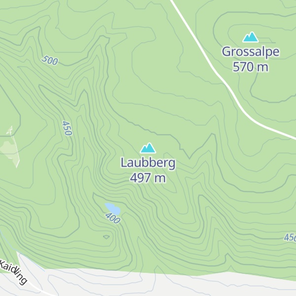 Map of Laubberg