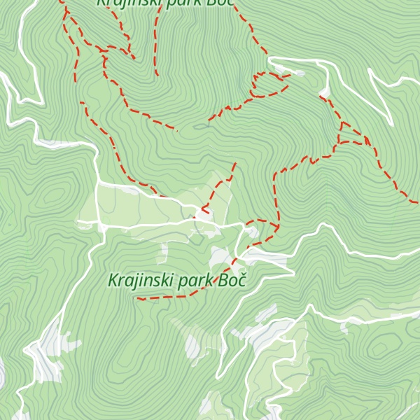 Map of Planinski dom na Boču
