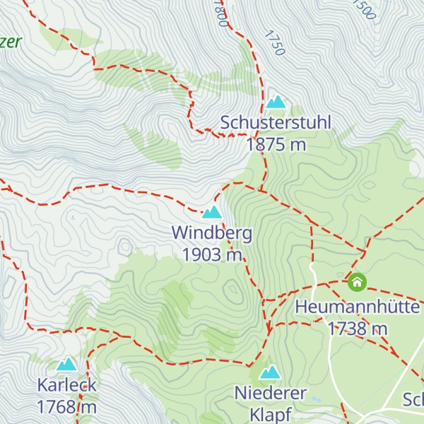 Map of Windberg