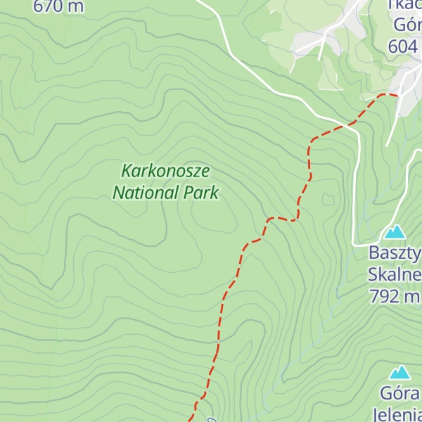 Map of Wężówka
