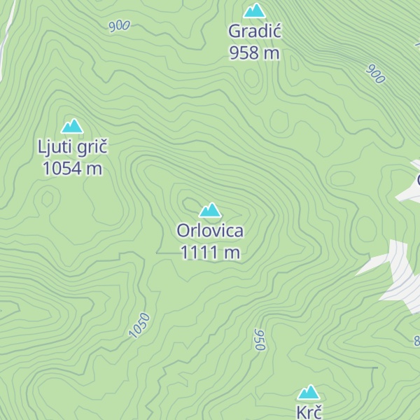 Map of Orlovica