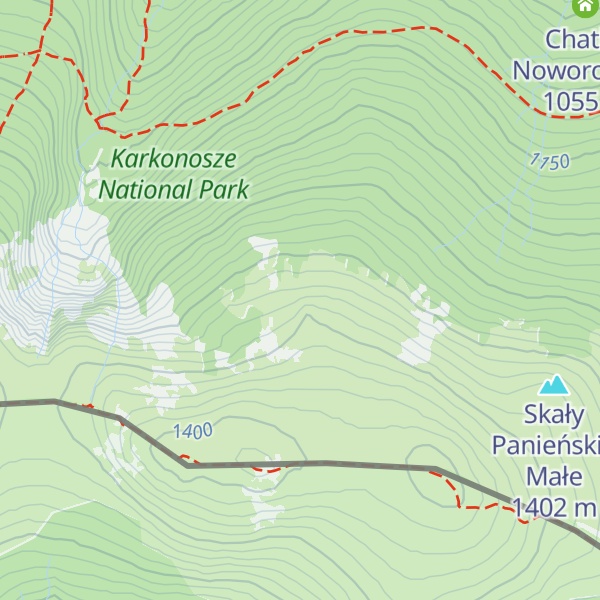 Map of Fałszywy Kamień