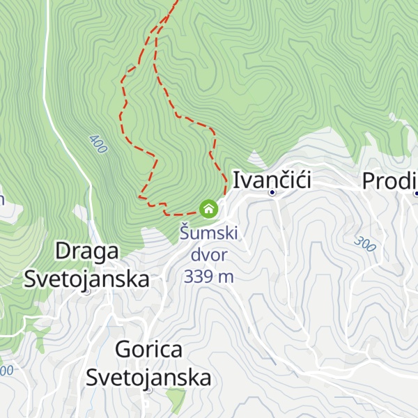 Map of Šumski dvor