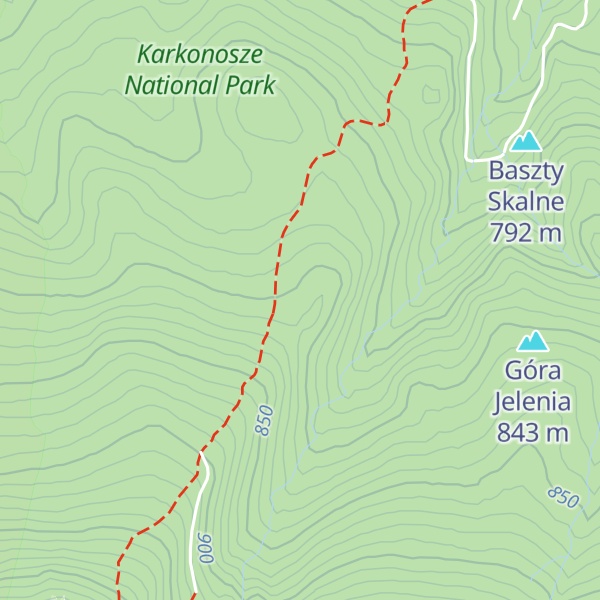 Map of Leśniak