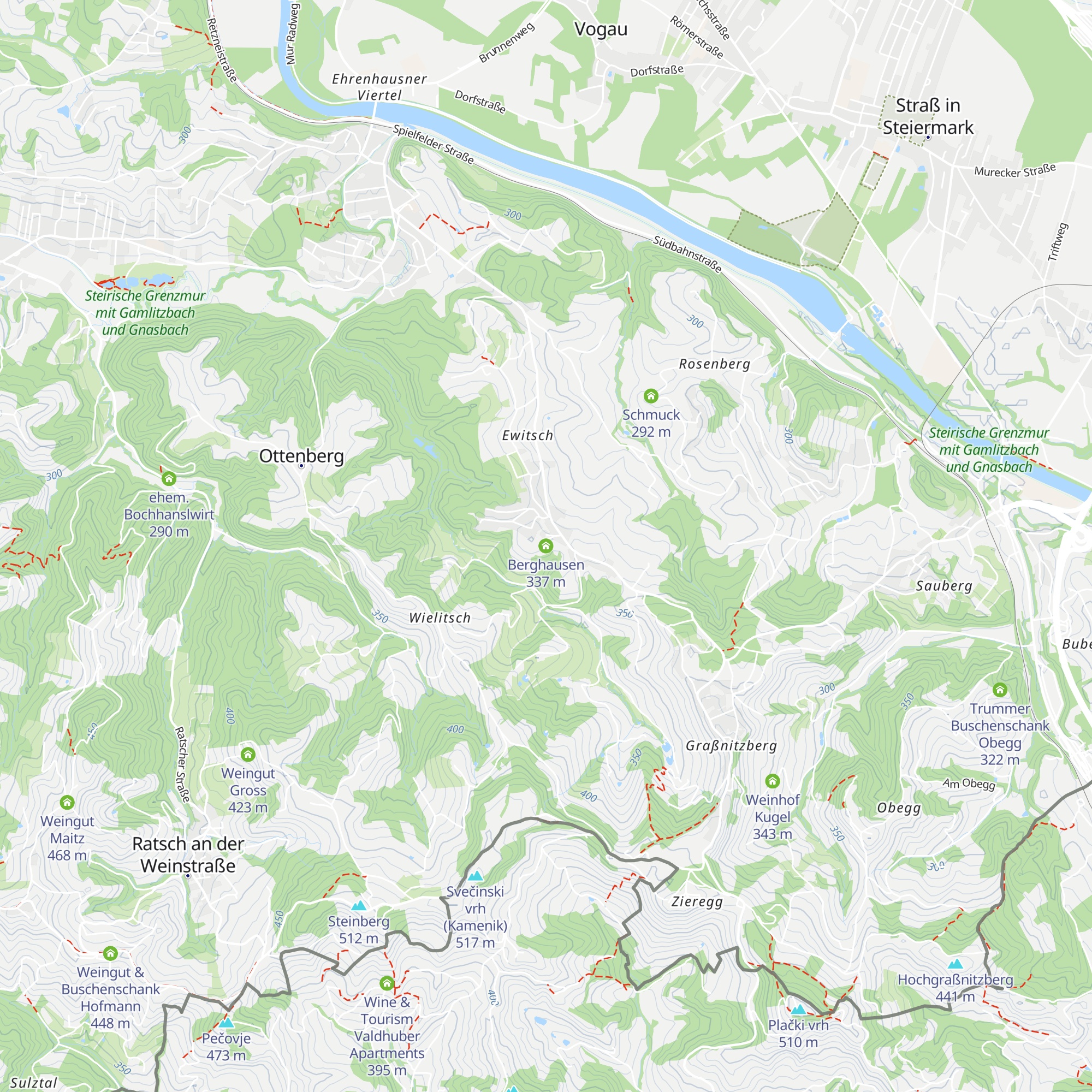 Berghausen map
