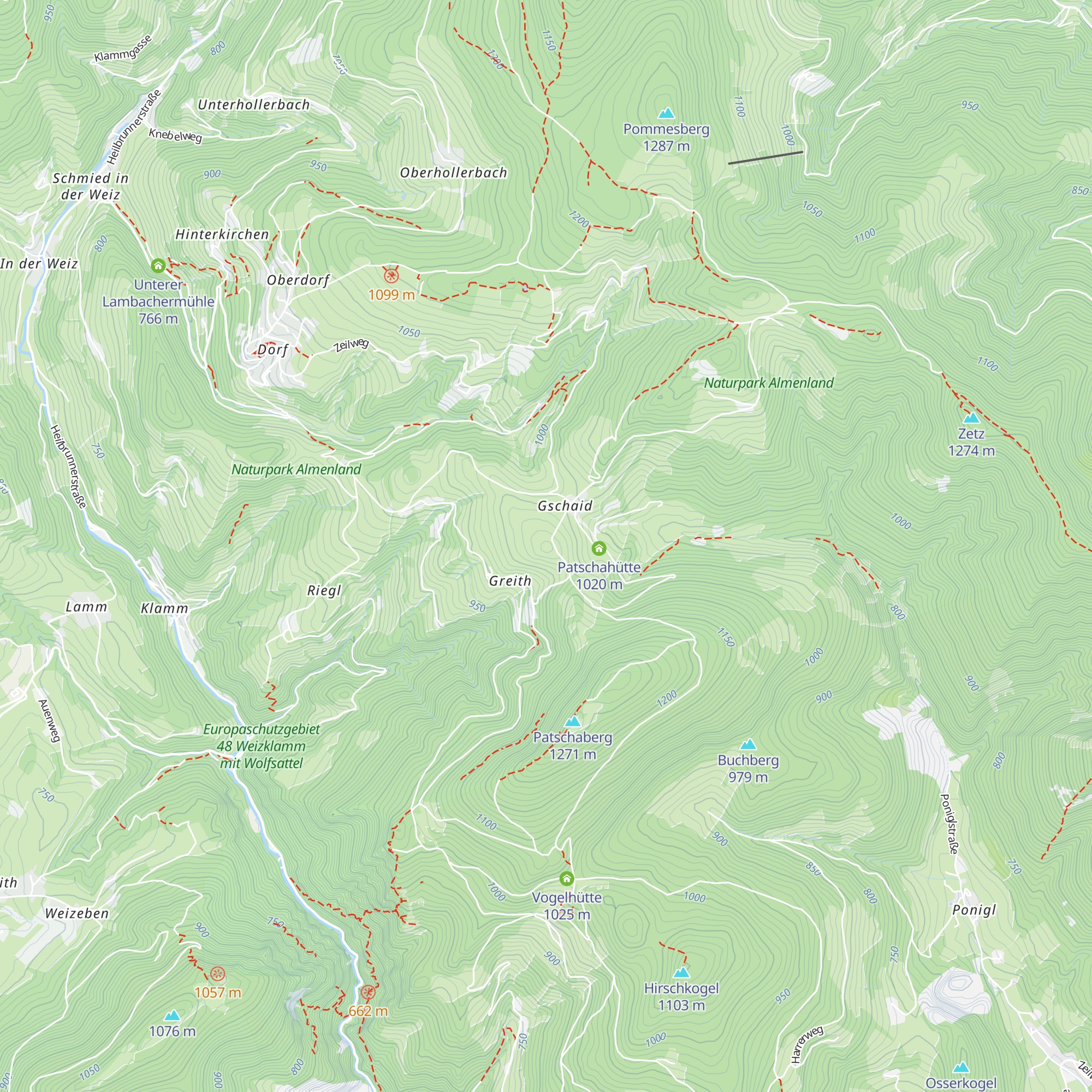 Schießhütte map
