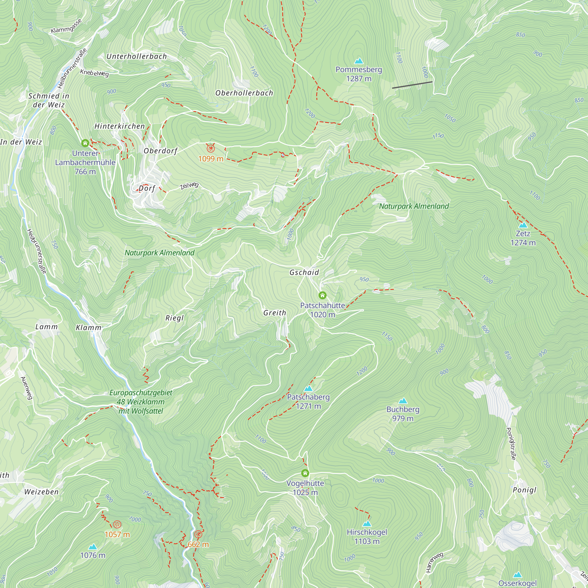 Schießhütte map