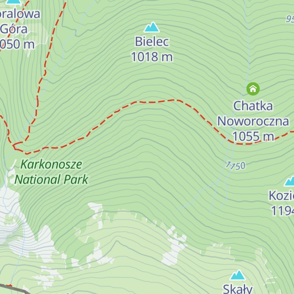 Map of Rogacz