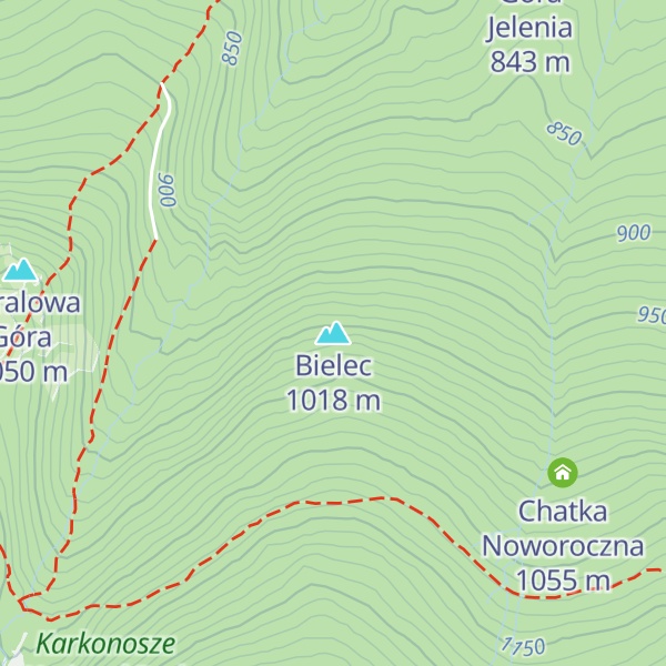 Map of Bielec