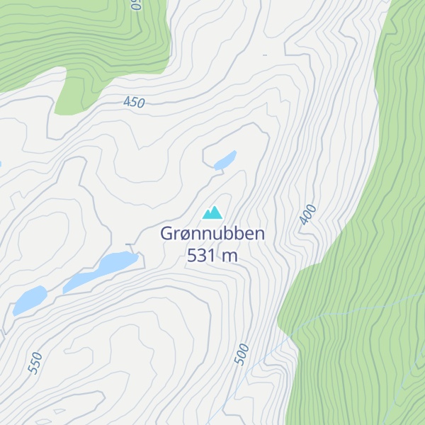 Map of Grønnubben