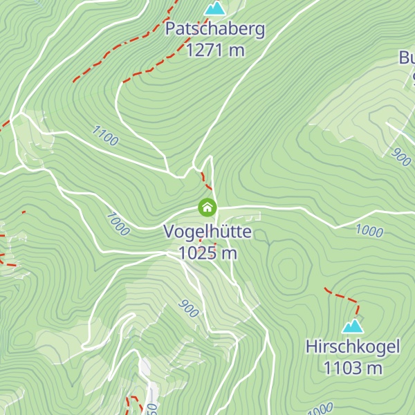 Map of Vogelhütte