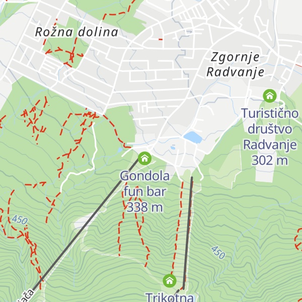 Map of Snežinka