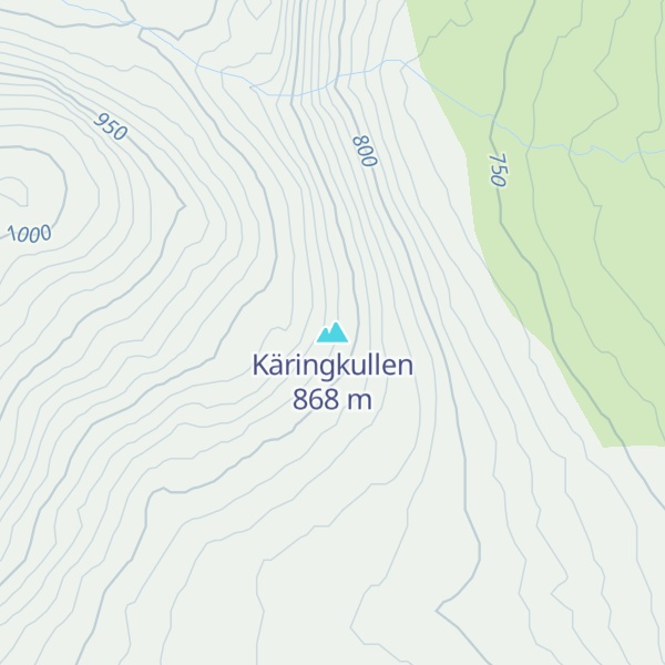 Map of Käringkullen