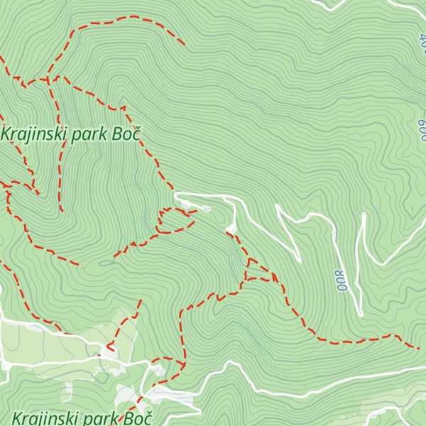 Map of Boč