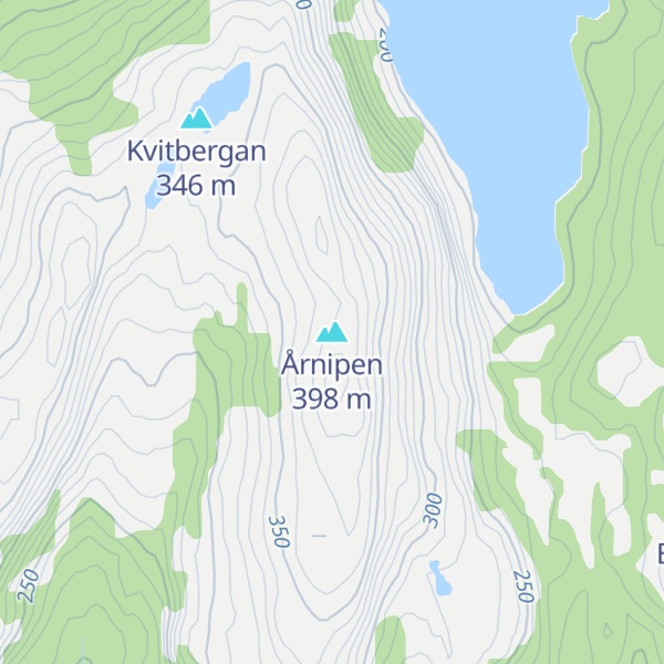 Map of Årnipen