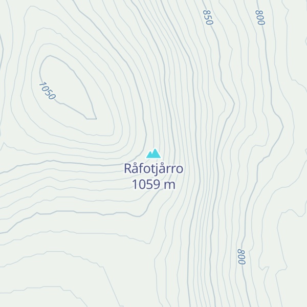 Map of Råfotjårro