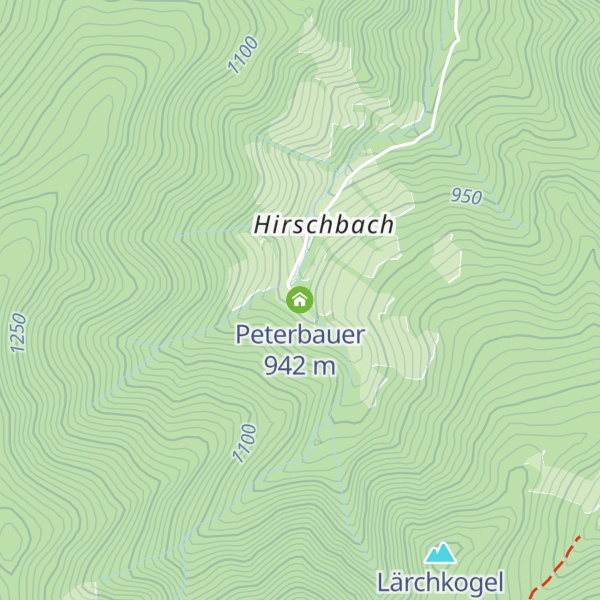 Map of Peterbauer