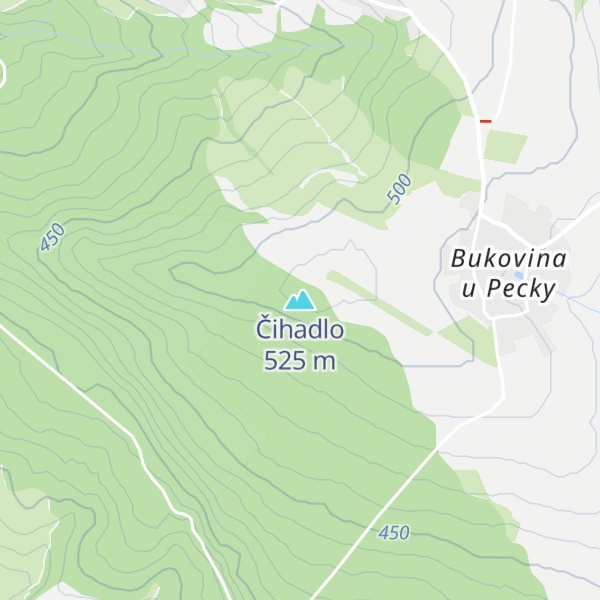 Map of Čihadlo