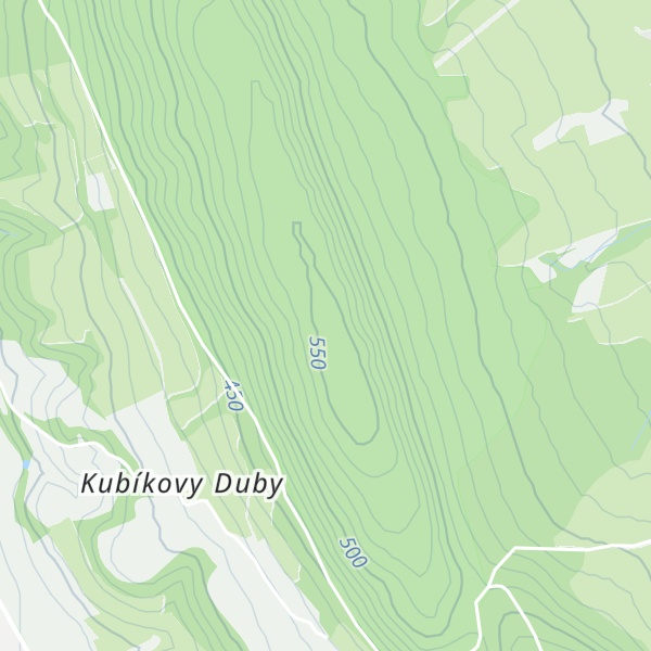 Map of Kotkův pupek [Třemošnice nad Doubravou]