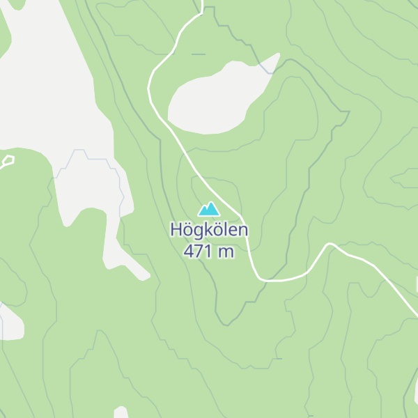 Map of Högkölen