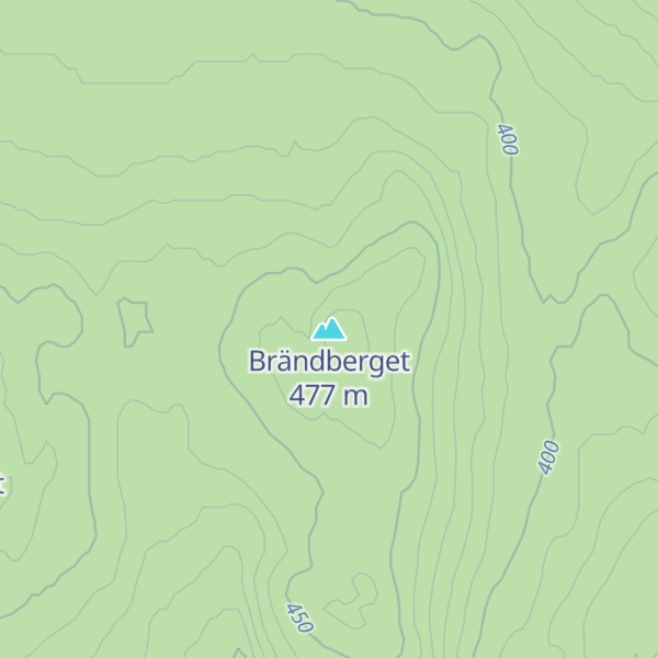 Map of Brändberget