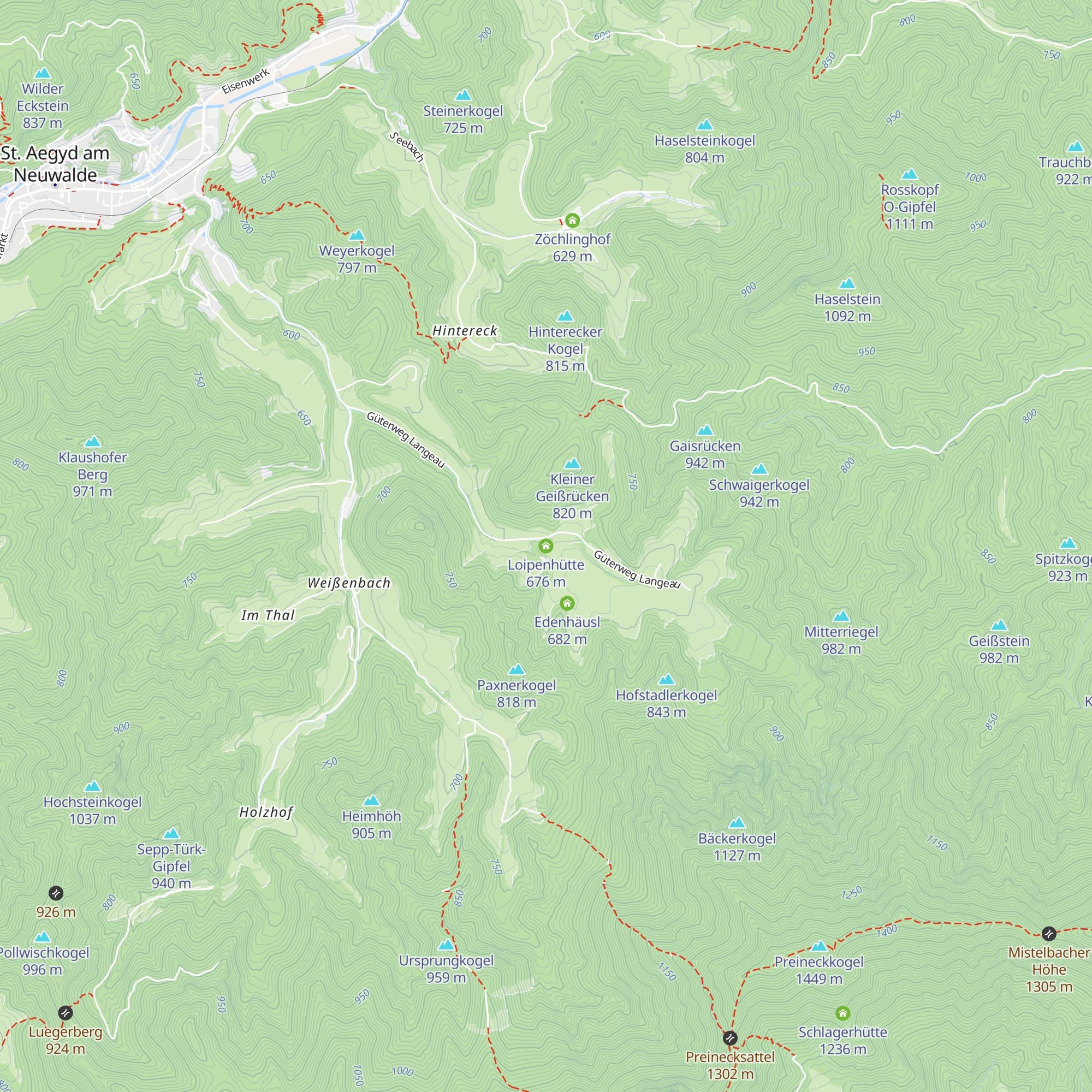Loipenhütte map