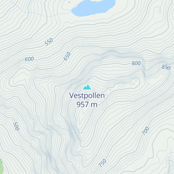 Map of Vestpollen