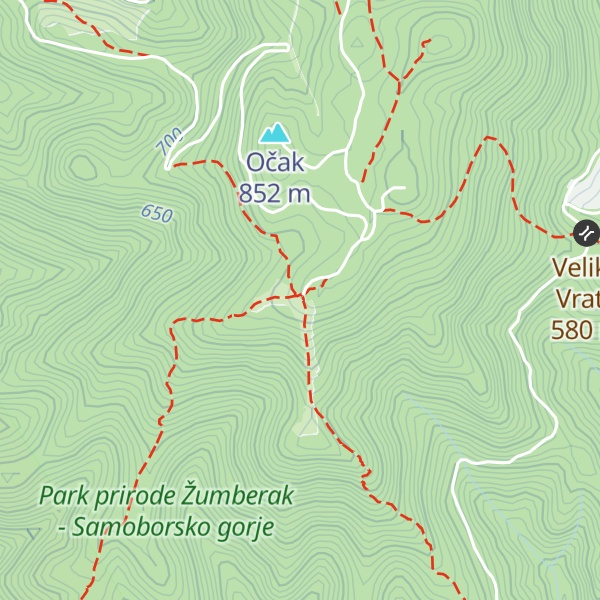 Map of Planinarski dom Žitnica