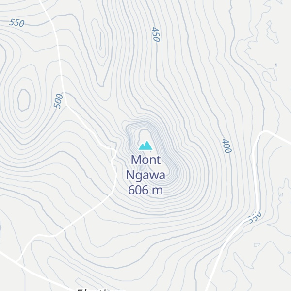 Map of Mont Ngawa