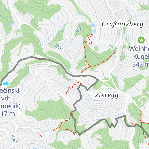 Map of Buschenschank Gallunder