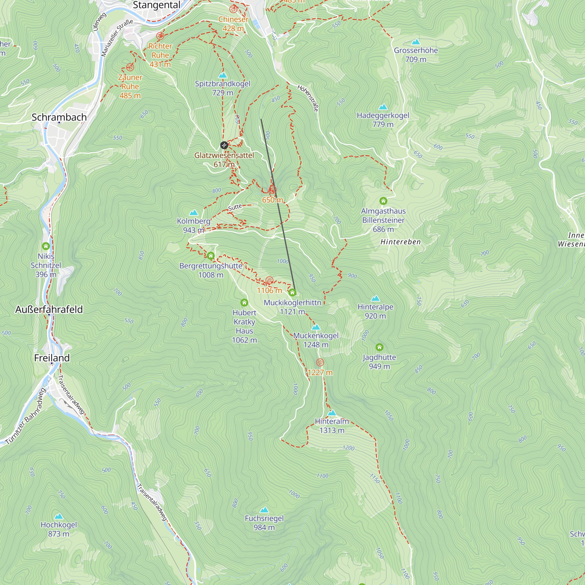Muckikoglerhittn map