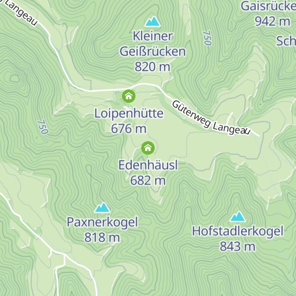 Map of Edenhäusl