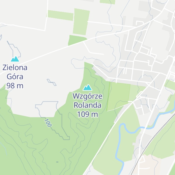 Map of Wzgórze Rolanda