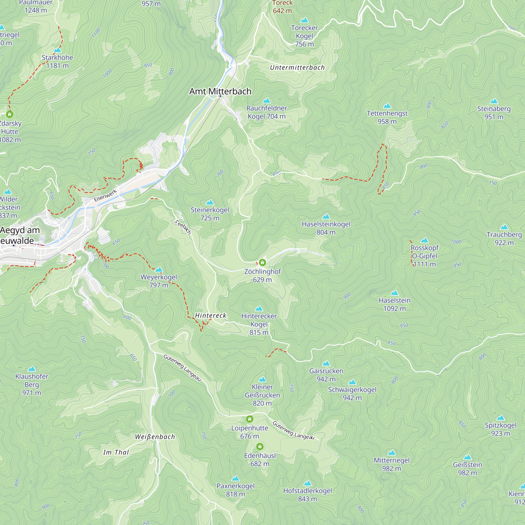 Zöchlinghof map