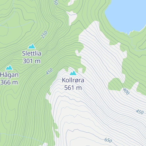 Map of Kollrøra