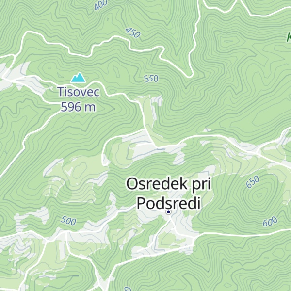 Map of Rigelj