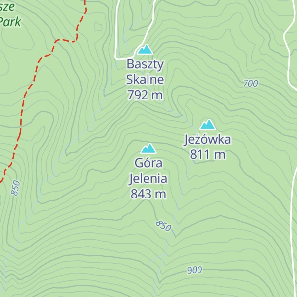 Map of Góra Jelenia