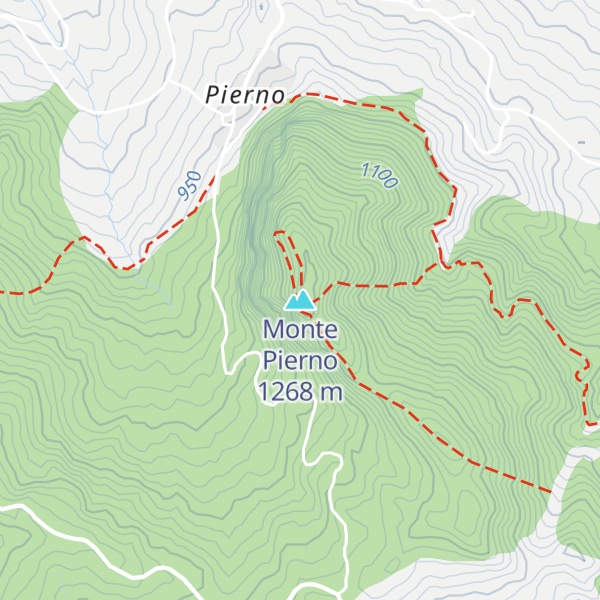 Map of Monte Pierno