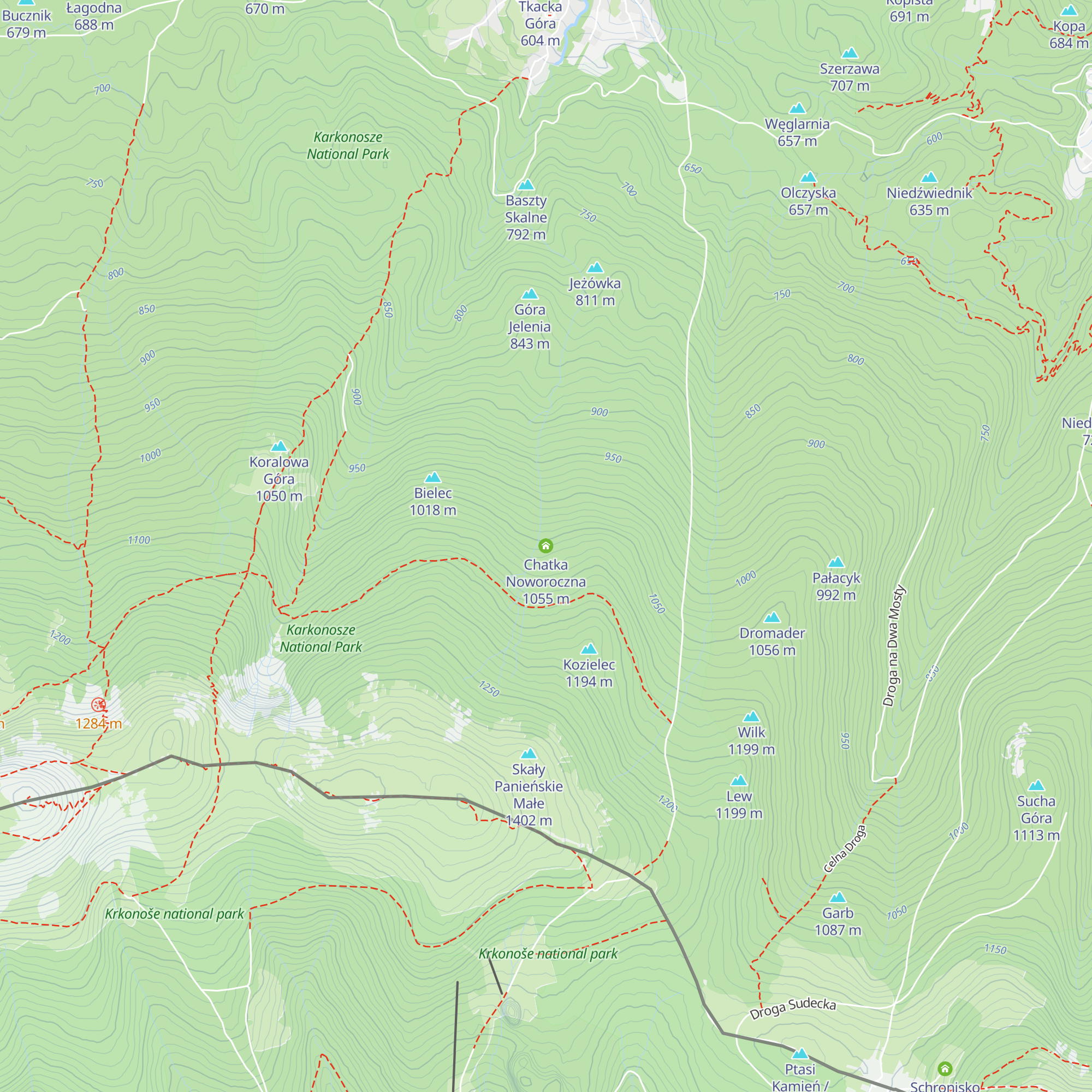 Chatka Noworoczna map