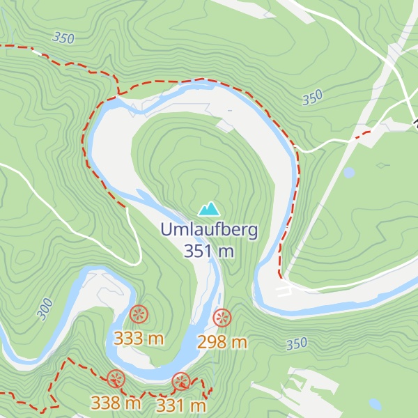 Map of Umlaufberg