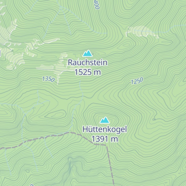 Map of Waldebenhütte